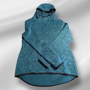 Danskin Now Pullover Hoodie Womens Large Green/Teal 30#0=R16